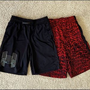 Size: YMD Under Armour Athletic Shorts (2 pairs)